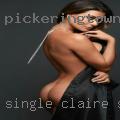 Single Claire swinger